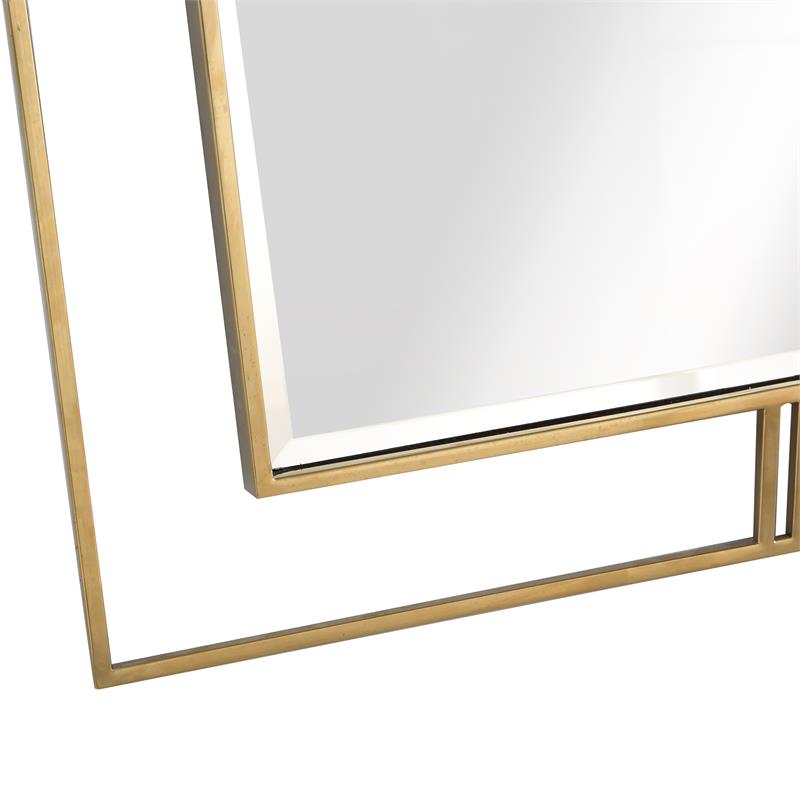 Camden Isle Daria Wall Mirror and Mirrored Glass Console Table