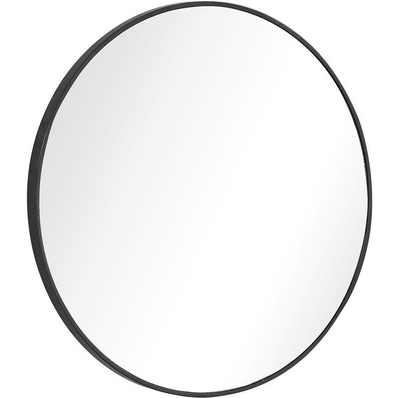 Camden Isle Renata Wall Mirror with Black Frame