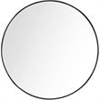 Camden Isle Renata Wall Mirror with Black Frame