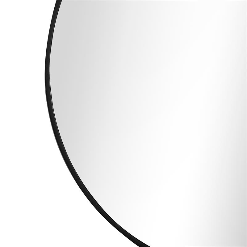 Camden Isle Renata Wall Mirror with Black Frame