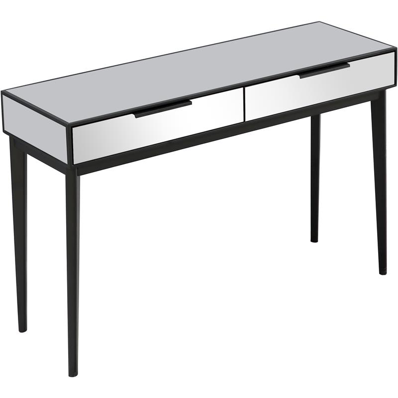 Camden Isle Renata Mirrored Glass Console Table
