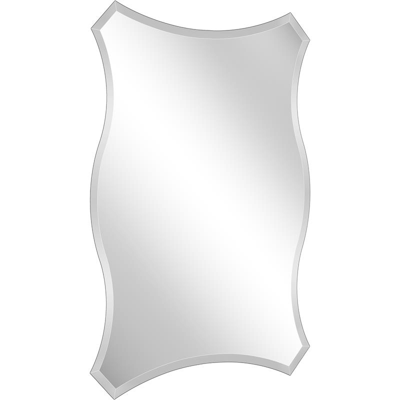 Camden Isle Merritt Scalloped Wall Mirror