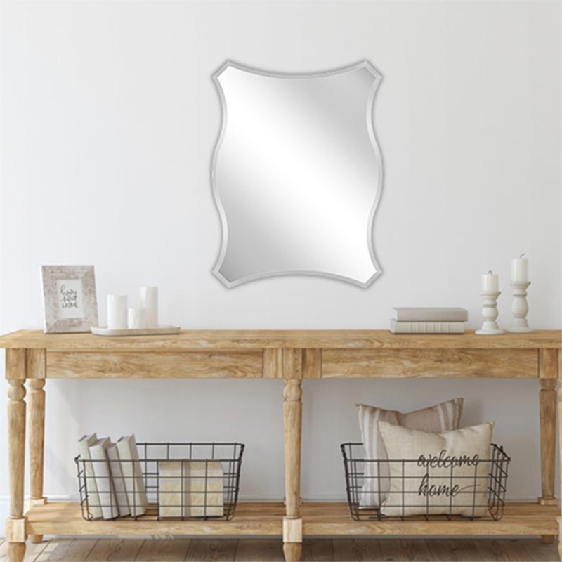 Camden Isle Merritt Scalloped Wall Mirror
