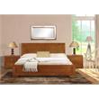 Camden Isle Trent Wooden Platform Bed in Oak Full
