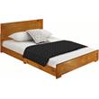 Camden Isle Trent Wooden Platform Bed in Oak Full