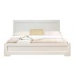 Camden Isle Trent Wooden Platform Bed in White Full