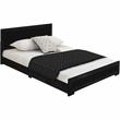 Camden Isle Trent Wooden Platform Bed in Black Full