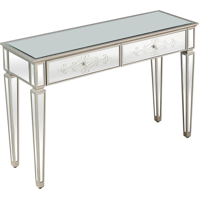 Camden Isle Miriam Mirrored Console Table