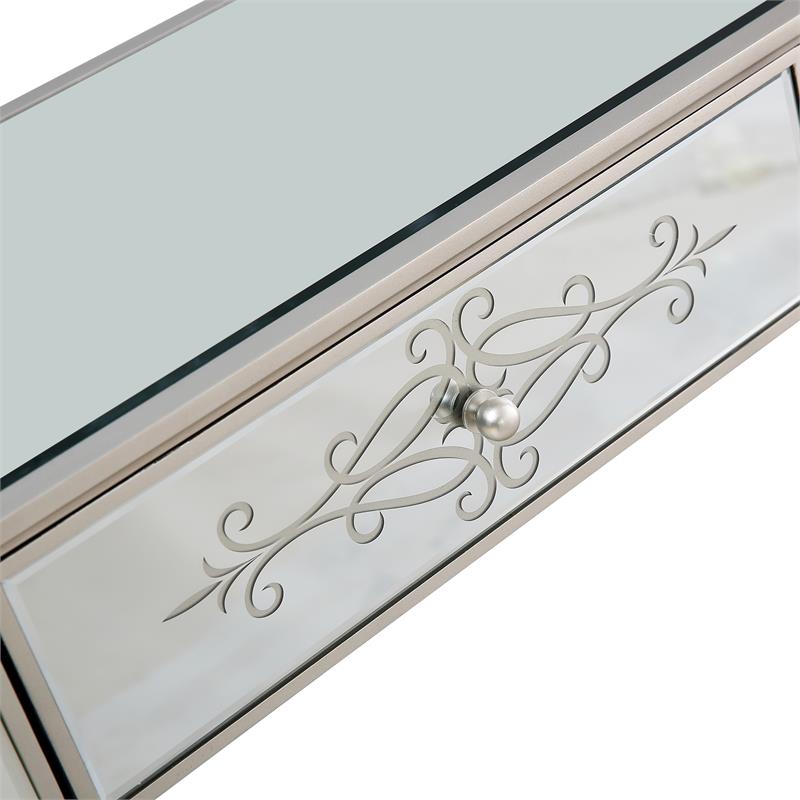 Camden Isle Miriam Mirrored Console Table