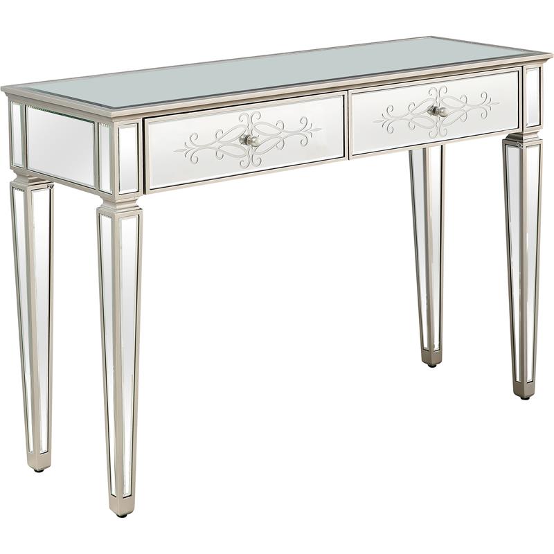 Camden Isle Miriam Mirrored Console Table