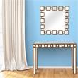 Camden Isle Orion Wall Mirror and Mirrored Console Table