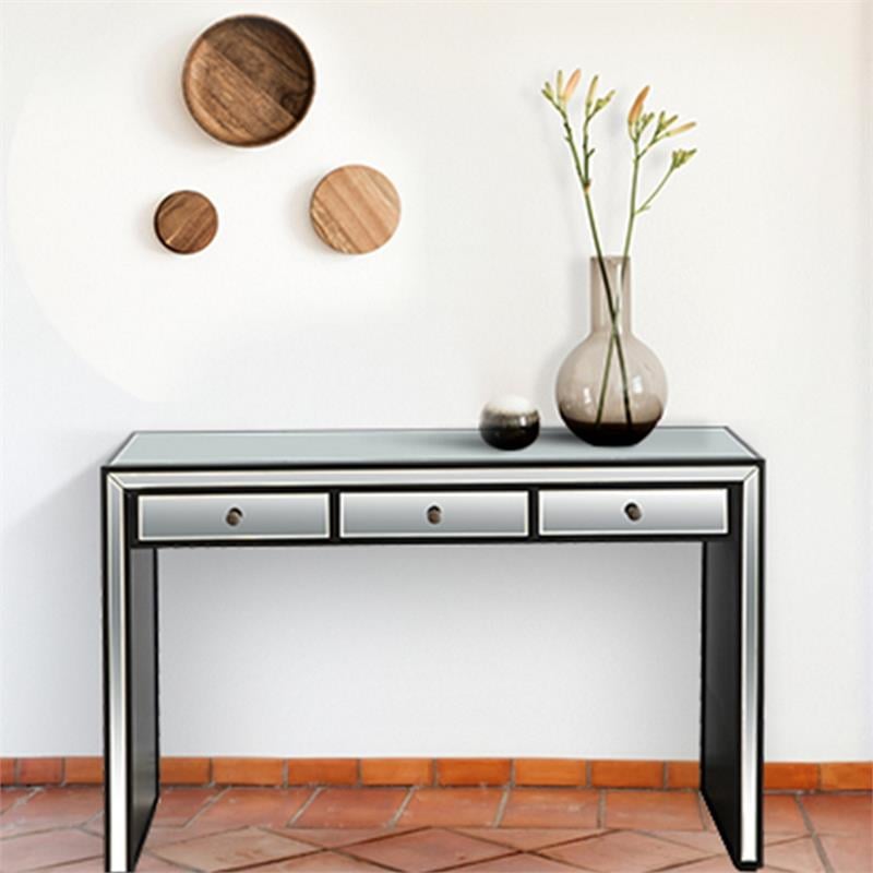 Camden Isle Wyatt Mirrored Console Table