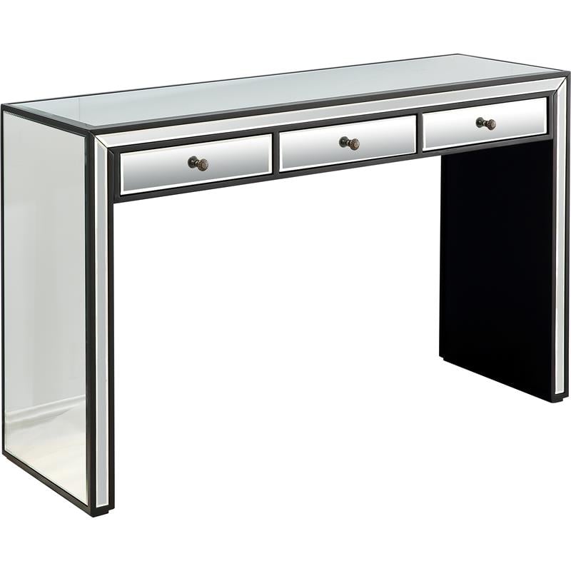 Camden Isle Wyatt Mirrored Console Table