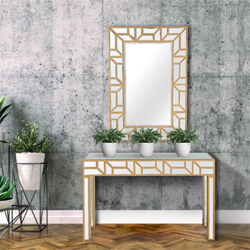 Camden Isle Cassandra Mirrored Console Table
