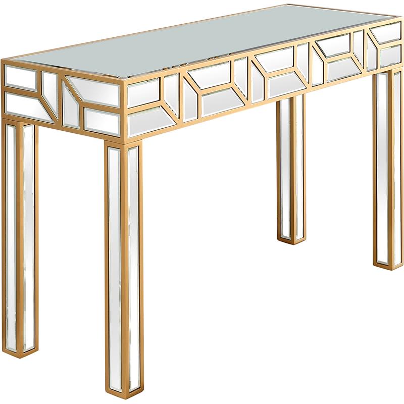 Camden Isle Cassandra Mirrored Console Table