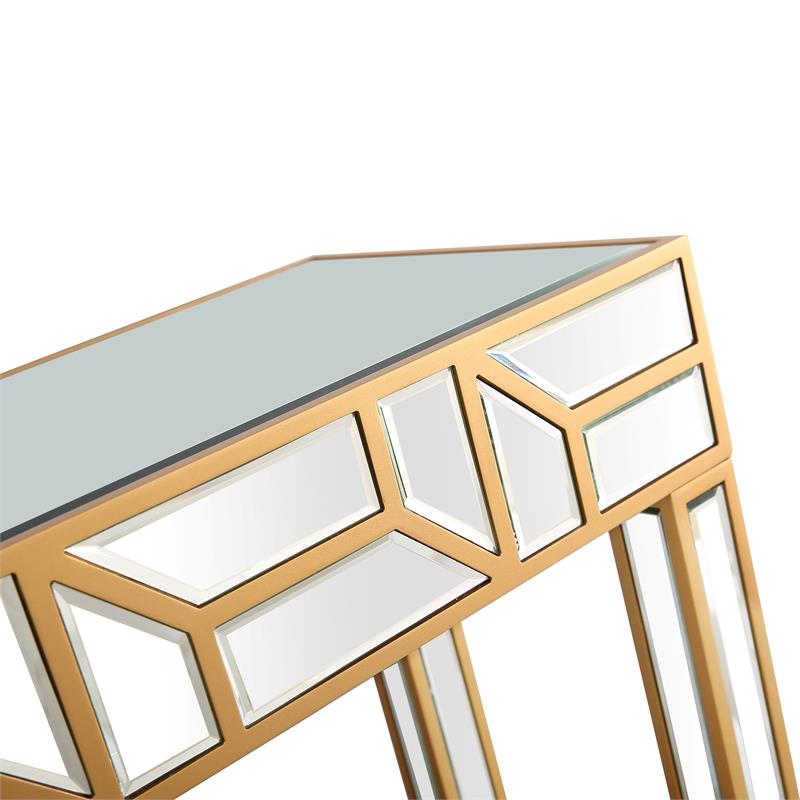 Camden Isle Cassandra Mirrored Console Table