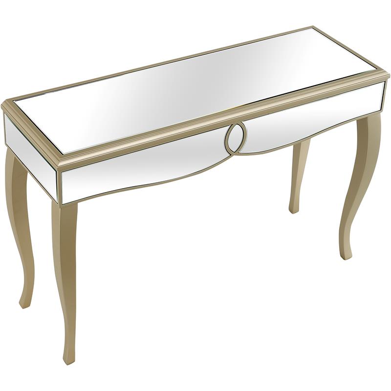 Camden Isle Eleanor Console Table with Champagne Gold Legs