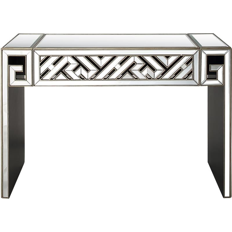 Camden Isle Becket Console Table with Wood in Clear Finish