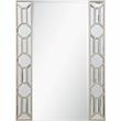 Camden Isle Lilian Wall Mirror and Console Table with Wood in Gold Finish
