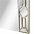 Camden Isle Lilian Wall Mirror and Console Table with Wood in Gold Finish