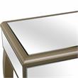 Camden Isle Eleanor Wall Mirror and Console Table with Wood in Gold Finish