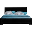 Camden Isle Oxford Wooden Black Queen Bed with Complete Slat System
