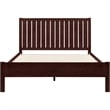 Graham Wooden Platform Bed in Espresso Queen