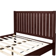 Graham Wooden Platform Bed in Espresso Queen