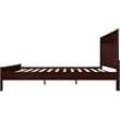 Graham Wooden Platform Bed in Espresso King