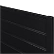 Caroline Wooden Platform Bed in Black Queen