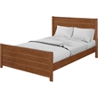 Caroline Wooden Platform Bed in Walnut Queen