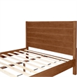 Caroline Wooden Platform Bed in Walnut Queen