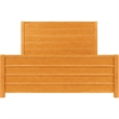 Caroline Wooden Platform Bed in Cherry Queen