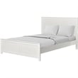 Winston Wooden Platform Bed in White King