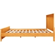Winston Wooden Platform Bed in Cherry Queen