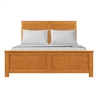 Winston Wooden Platform Bed in Cherry Queen