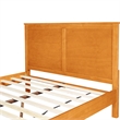 Winston Wooden Platform Bed in Cherry King