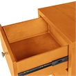 Camden Isle Wooden 2 Drawer Nightstand in Cherry