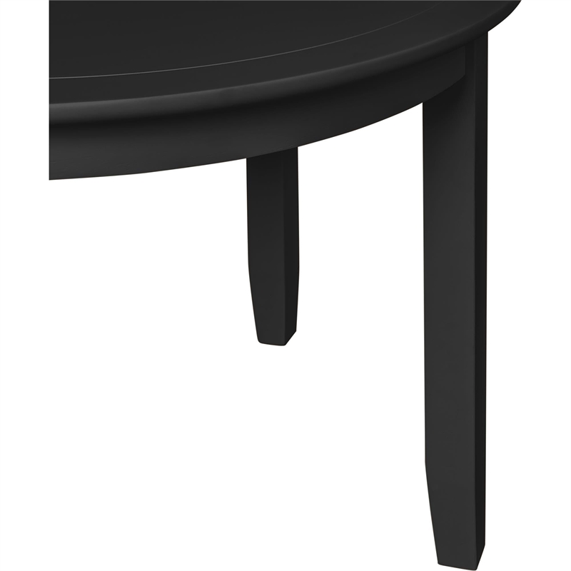 Kendal Round Dining Table Black