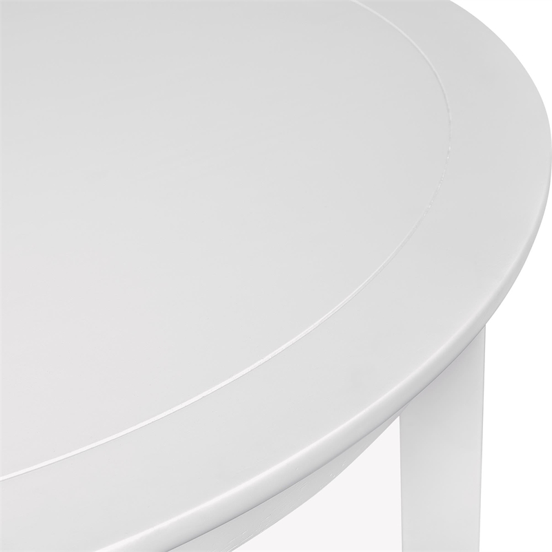 Kendal Round Dining Table White