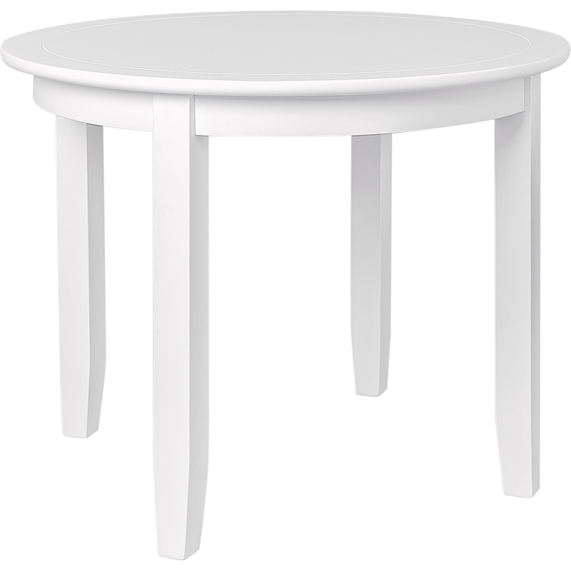 Kendal Round Dining Table White