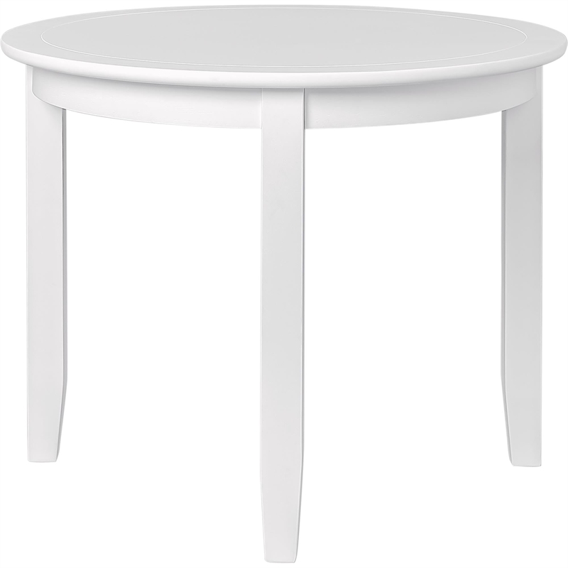 Kendal Round Dining Table White