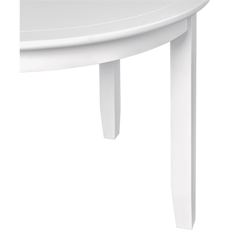 Kendal Round Dining Table White