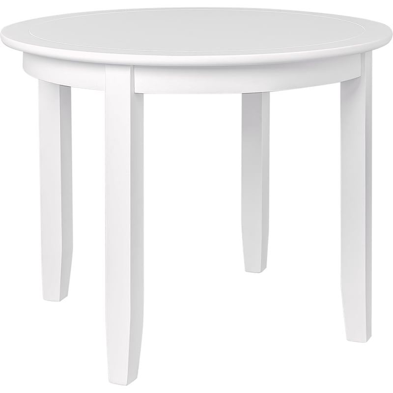 Kendal 5 Piece Dining Set White Round