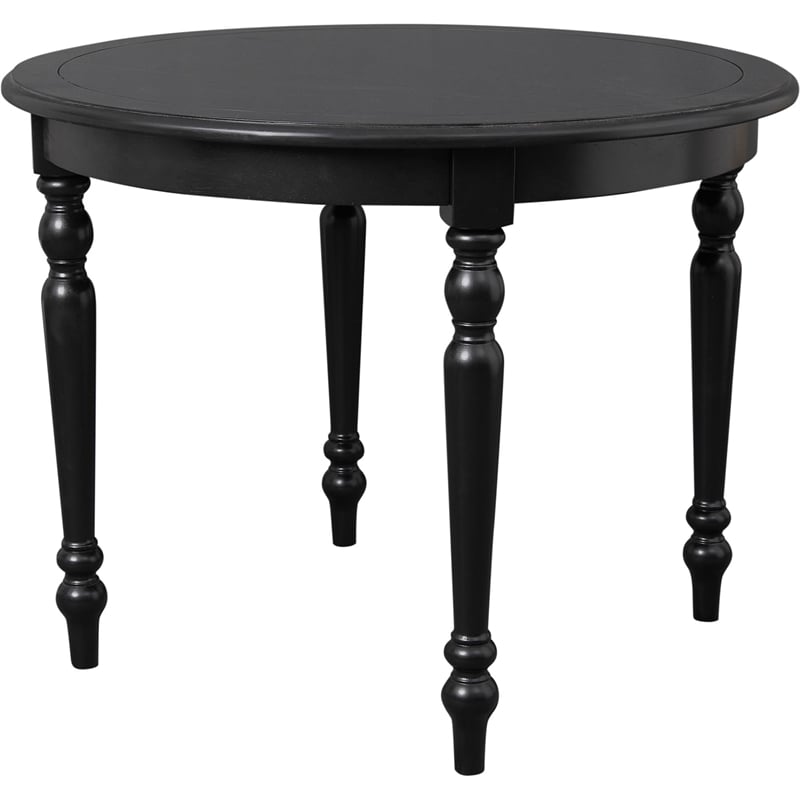 Philippe Round Dining Table Black