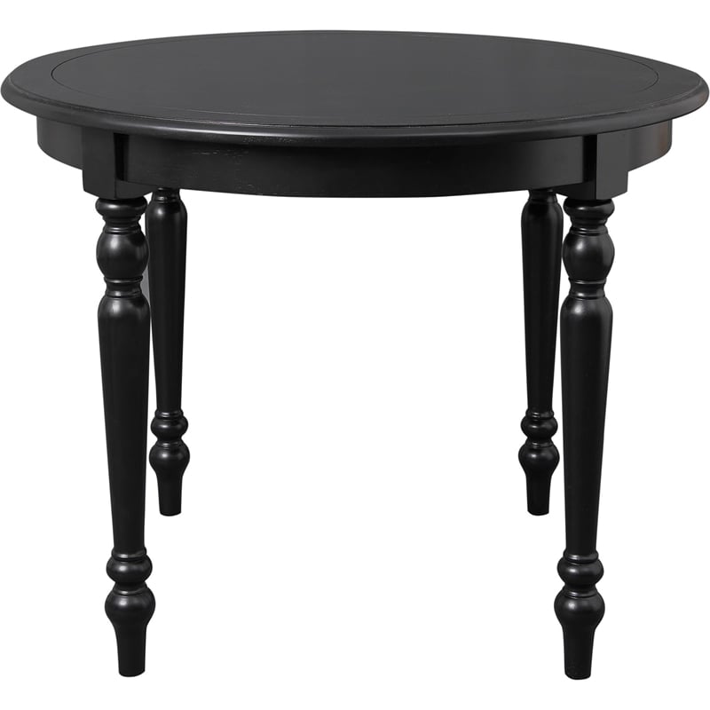 Philippe Round Dining Table Black