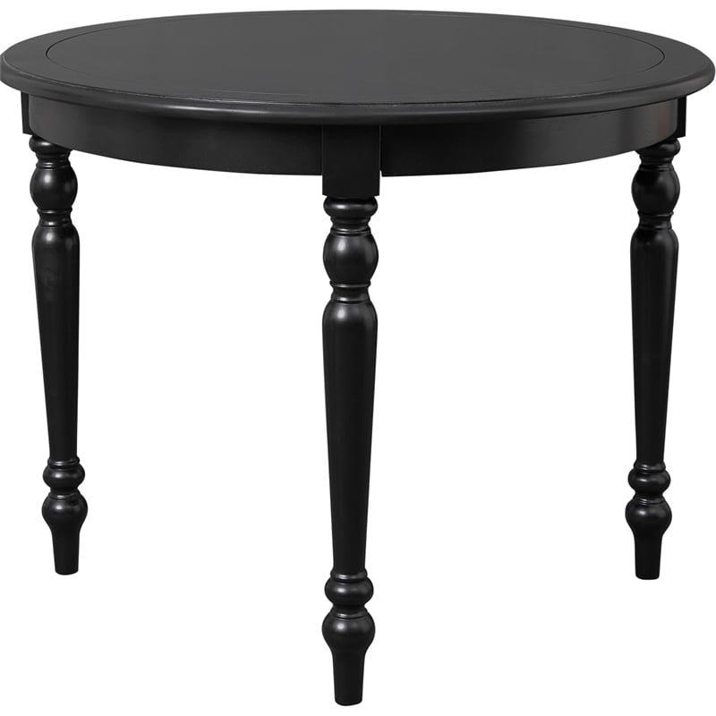 Philippe Round Dining Table Black