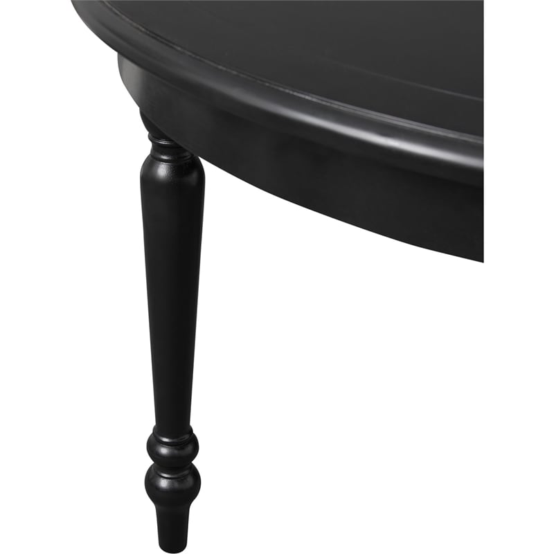 Philippe Round Dining Table Black