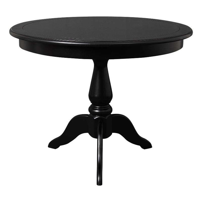 Philippe Pedestal Dining Table Black