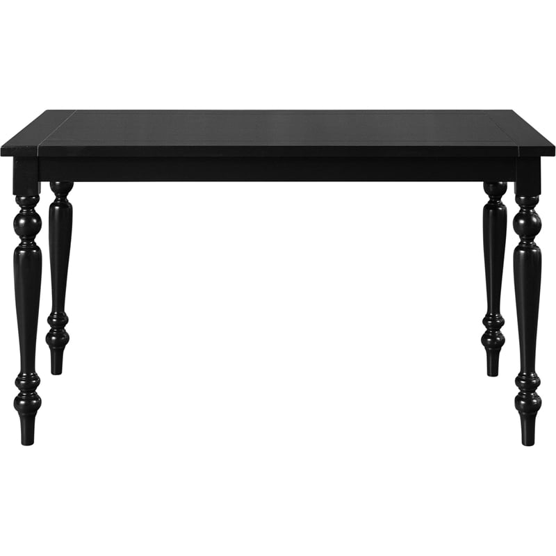 Philippe 7 Piece Dining Set Black